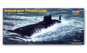Hobby Boss 1/700 scale models 87019 Russian Navy Typhoon Class Nuclear Submarine
