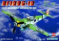 Hobby Boss 1/72 scale aircraft models 80227 Messers Mitter Bf109G-10 fighter