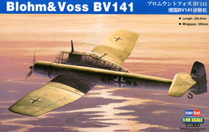 Hobby Boss 1/48 scale aircraft models 81728 Bloom & amp; Voss BV141 Frontline Reconnaissance Machine