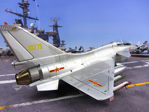 KNL Hobby diecast model China Airforce CPLA 49 cm J-10 fighter aircraft simulation model 1:30 model alloy