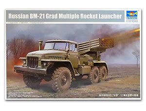Trumpeter 1/35 scale models 01028 Russian BM-21 "hail" 122 mm multi-barrel rocket launcher