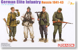 1/35 scale model Dragon 6707 German elite infantry Soviet Union 1941-43