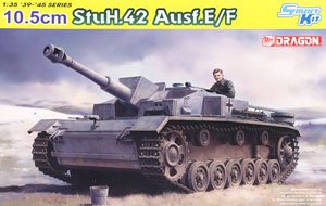 1/35 scale model Dragon 6834 3 assault howitzers E / F type (10.5cm)