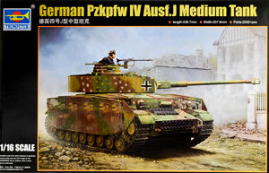 Trumpeter 1/16 scale tank model 00921 German Pzkpfw IV Ausf.J Medium Tank
