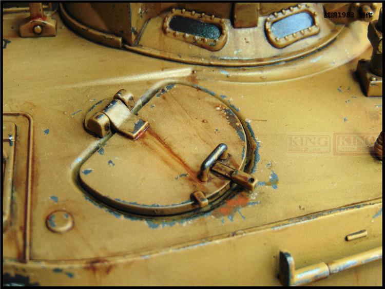 KNL HOBBY 1/16 RC Bulldog M41A3 tank model remote control OEM coating of paint to do the old HengLong