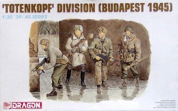 1/35 scale model Dragon 6095 German Waffen - SS "Skeleton" Armored Division (Budapest 1945)