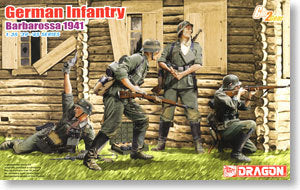 1/35 scale classification Dragon 6580 German infantry Baba Rosa 1941