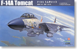 Hobby Boss 1/72 scale aircraft models 80276 F-14A male cat carrier fighter