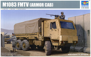 Trumpeter 1/35 scale model 01008 M1083 Medium Tactical Truck (FMTV) Armored Cab Type
