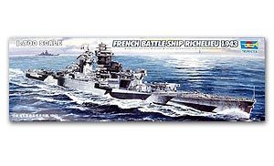 Trumpeter 1/700 scale model 05750 French Navy "Richelieu" Raptors 1943