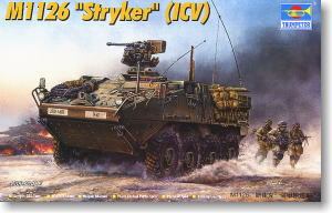 Trumpeter 1/35 scale model 00375 M1126 Stricker 8X8 wheeled armored vehicle standard carrier type