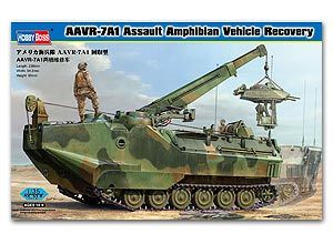 Hobby Boss 1/35 scale tank models 82411 AAVR-7A1 Amphibious Armor Rescue Repair Car *
