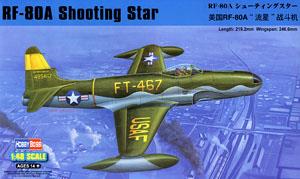 Hobby Boss 1/48 scale aircraft models 81724 RF-80A shooting star war tactical reconnaissance aircraft