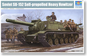 Trumpeter 1/35 scale model 01571 Soviet SU-152 hunter 152mm heavy self-propelled gun *