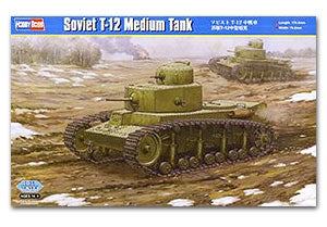 Hobby Boss 1/35 scale tank models 83887 T-12 Medium Tank