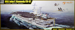 Trumpeter factory Merit 1/350 scale model 65306 US Navy "John F. Kennedy" aircraft of carrier CV-67