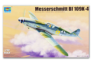 Trumpeter 1/32 scale model 02299 Messers Mitter Bf109K-4 Fighter *