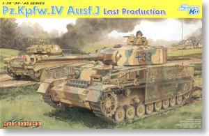 1/35 scale model Dragon 6575 Pz.Kpfw.IV Ausf.J Late (No. 4 chariot J late production type)