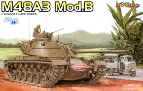 1/35 scale model Dragon 3544 M48A3 Mod.B "Barton"medium chariot