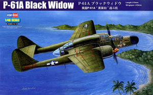 Hobby Boss 1/48 scale aircraft models 81730 P-61A Black widow night fighter