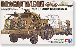 TAMIYA 1/35 scale models 35230 M26 "Dragon" 40-ton heavy armored vehicle carrier
