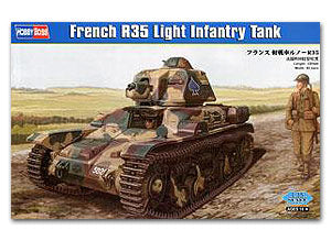 Hobby Boss 1/35 scale tank models 83806 French Renault R35 Light Infantry Tank