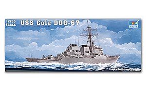 Trumpeter 1/350 scale model 04524 US Navy Burke-class DDG-68 "Cole" Missile Destroyer *