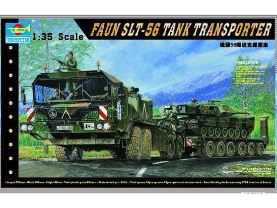 Trumpeter 1/35 scale model 00203 56 tons of tank like a tanker