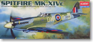 ACADEMY 12484 Super Merlin Spitfire fighter MK.XIVC