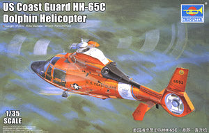 Trumpeter 1/35 scale model 05107 US Coast Guard HH-65C "dolphins" search and rescue helicopters
