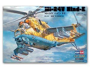Hobby Boss 1/72 scale helicopter model aircraft 87220 Mi-24V Hero deer E attacke helicopter