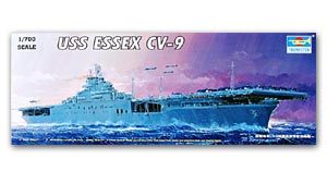 Trumpeter 1/700 scale model war ship 05728 US Navy Essex CV-9 "Essex"