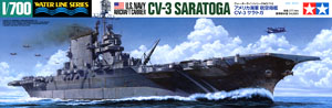 TAMIYA 1/700 scale model 31713 U.S. Navy Lexington class aircrafts carrier "Saratoga CV-3"