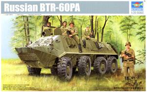 Trumpeter 1/35 scale model 01543 BTR-60PA 8X8 wheeled armored vehicle