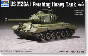 Trumpeter 1/72 scale model 07286 United States M26A1"Pershing" heavy chariot
