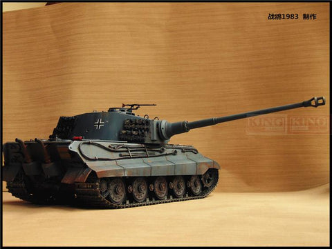 KNL HOBBY 1:16 HENG LONG remote control tank model Tiger 2RC foundry heavy coating of paint to do the old upgrade HengLong