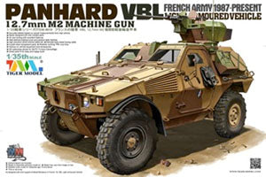 Tiger Model 1/35 scale 4619 France Panhard VBL light armored vehicles 12.7mm heavy machine gun type