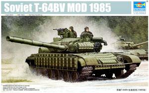 Trumpeter 1/35 scale tank model 05522 Soviet T-64BV MOD main battle tank 1985