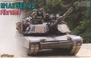 1/35 scale model Dragon 3556 M1A2 SEP V2 & quot; Abrams & quot; main battle tank