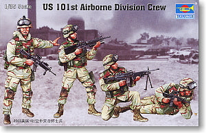 Trumpeter 1/35 scale soldier figure model 00410 US Army 101 Air Assault Soldiers
