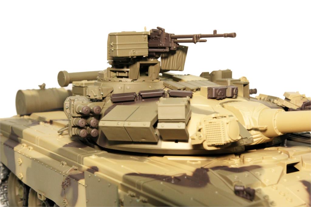 KNL HOBBY Heng Long Russian T-90 1/16 scale 2.4GHz R/C Main Battle Tank 3938-1 Ultimate metal version metal gear tracks somke