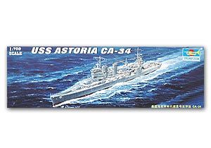 Trumpeter 1/700 scale model 05743 New Orleans CA-34 "Astoria" cruiser