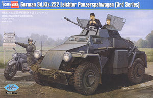 Hobby Boss 1/35 scale tank models 83816 Sd.Kfz.222 Wheeled Armored Reconnaissance Car (3rd Batches) *