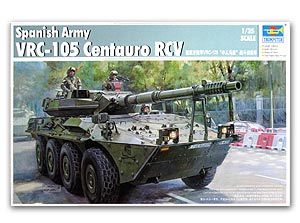 Trumpeter 1/35 scale model 00388 Spain VRC-105 8X8 wheeled armored reconnaissance vehicle