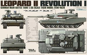 Tiger Model  1/35  scale 4629 Leopard II Revolution I MBT
