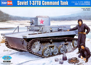 Hobby Boss 1/35 scale tank models 83820 Soviet T-37TU amphibious light chariot command type