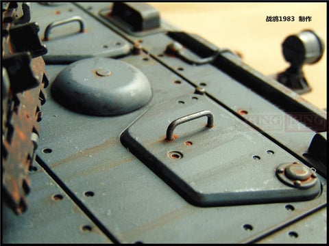 KNL HOBBY 1:16 RC King Tiger tank model remote control OEM heavy coating of paint to do the old upgrade HengLong