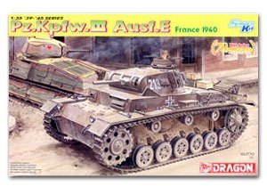 1/35 scale model Dragon 6631 3 chariot E type "France 1940"
