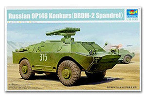 Trumpeter 1/35 scale model 05515 Wheeled armored vehicles equipped with 9P148 anti-tank missile launcher type