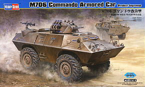 Hobby Boss 1/35 scale tank models 82419 M706 Commando wheeled armored vehicles improved *